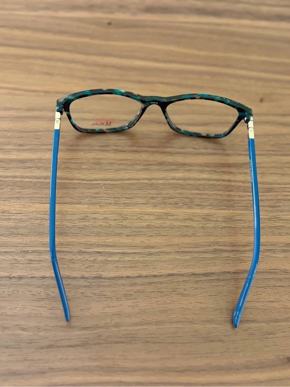 New Chelsea Morgan CM 6010 eyeglass frames in a stylish multicolor blue/teal tor